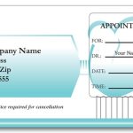Appointment Card – Dental – 3358 Intended For Dentist Appointment Card Template