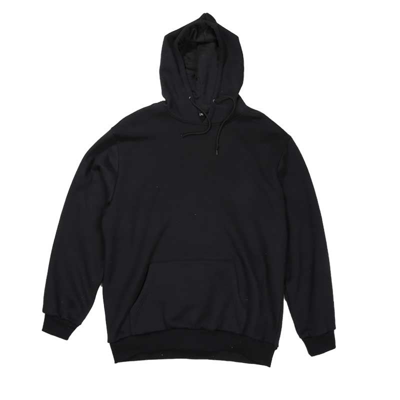 Blank Black Hoodie Template