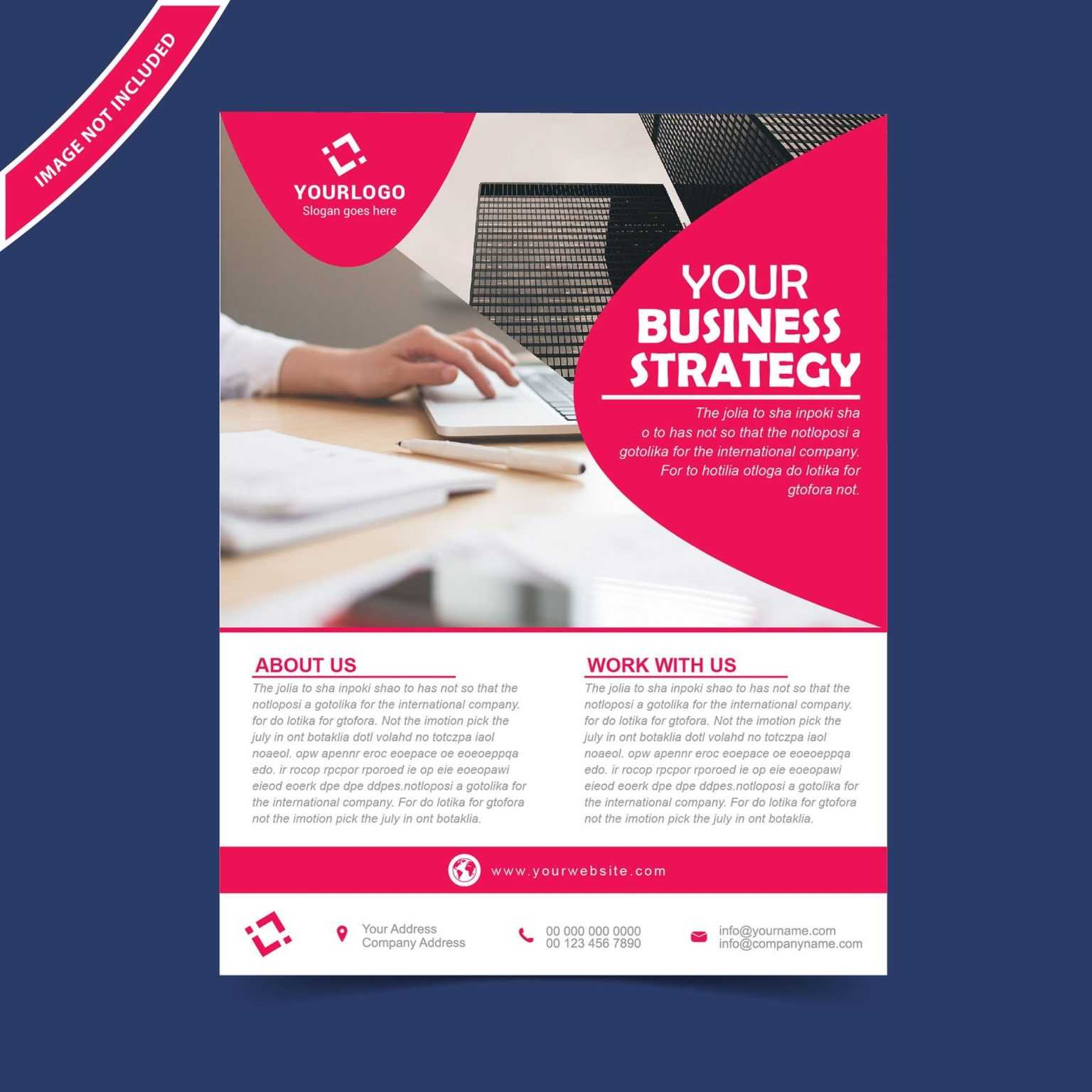 Flyer Brochure Design Template Free Download Wisxi In Online Free